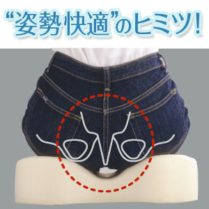 姿勢快適クッション